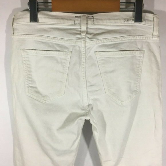 Current/Elliott The Stiletto Embroidered Jeans - Picture 4 of 8